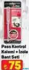 PASS KONTROL KALEMİ + İZOLE BANT SETİ PASS KONTROL KALEMİ + İZOLE BANT SETİ